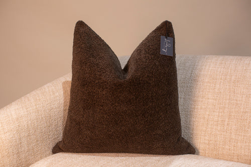Swiss Chocolate Pillow - 24” x 24”